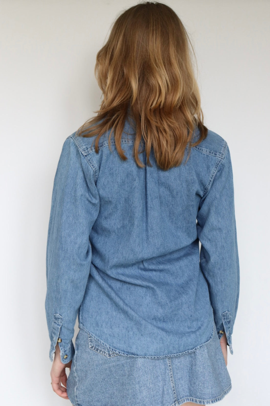 The Denim Shirt - blouse - S