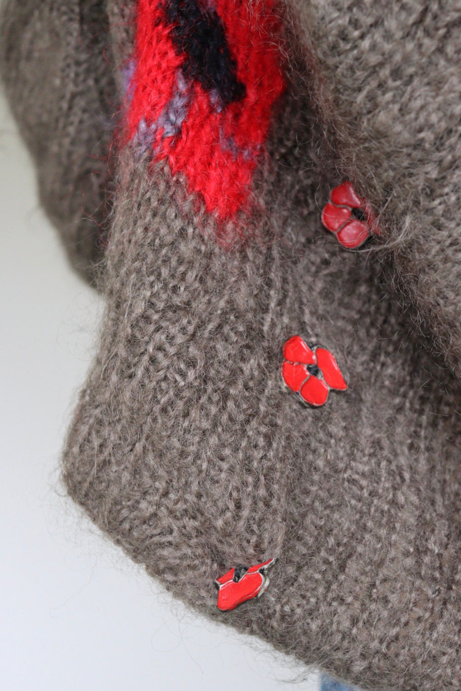 The Alison Elizabeth - handknitted cardigan - S up to L