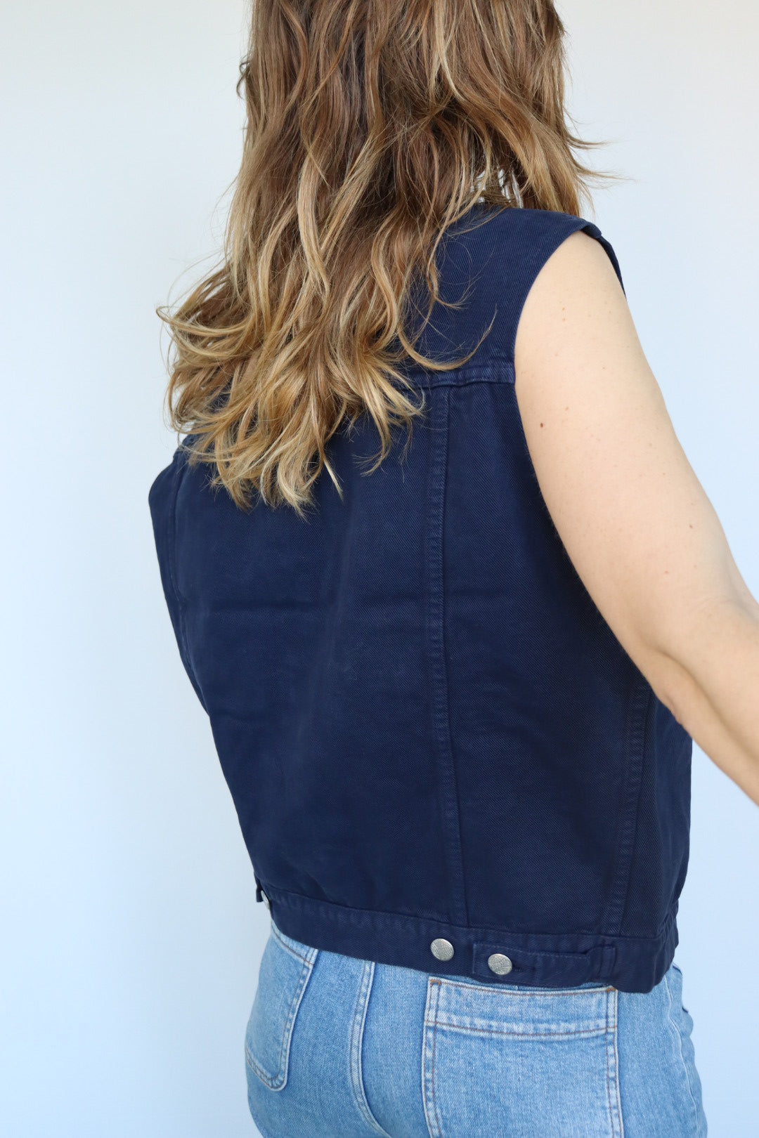 The Blue Vest - S up to M