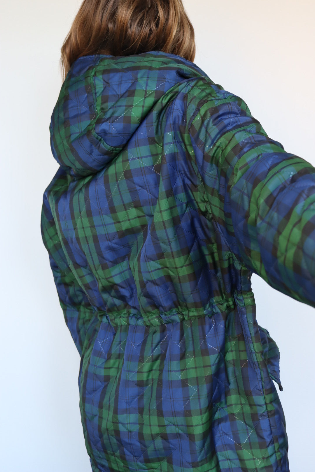 The Checked Puffer - coat - S up to L