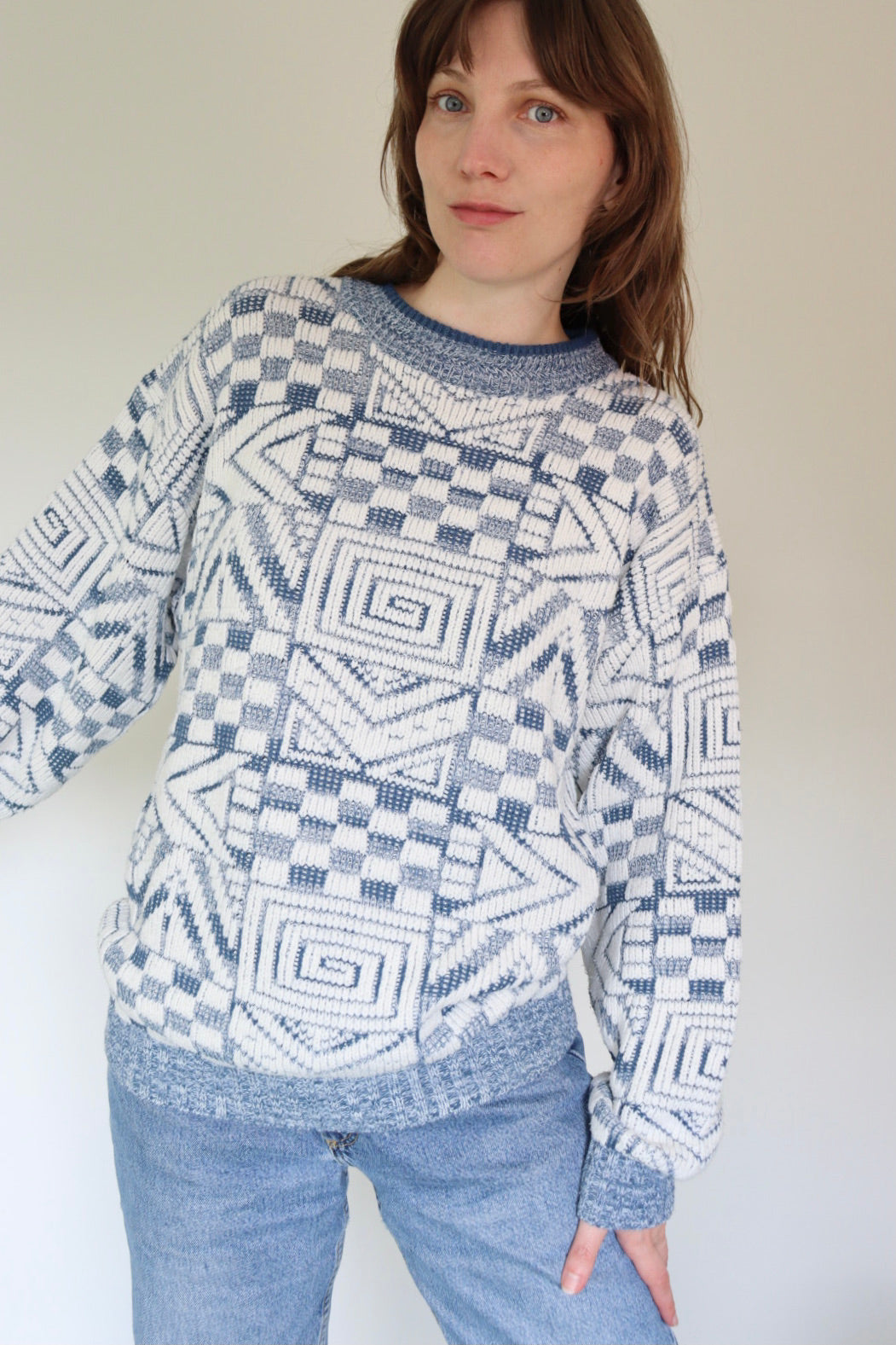 The Abstract Ice - sweater - S up to XL