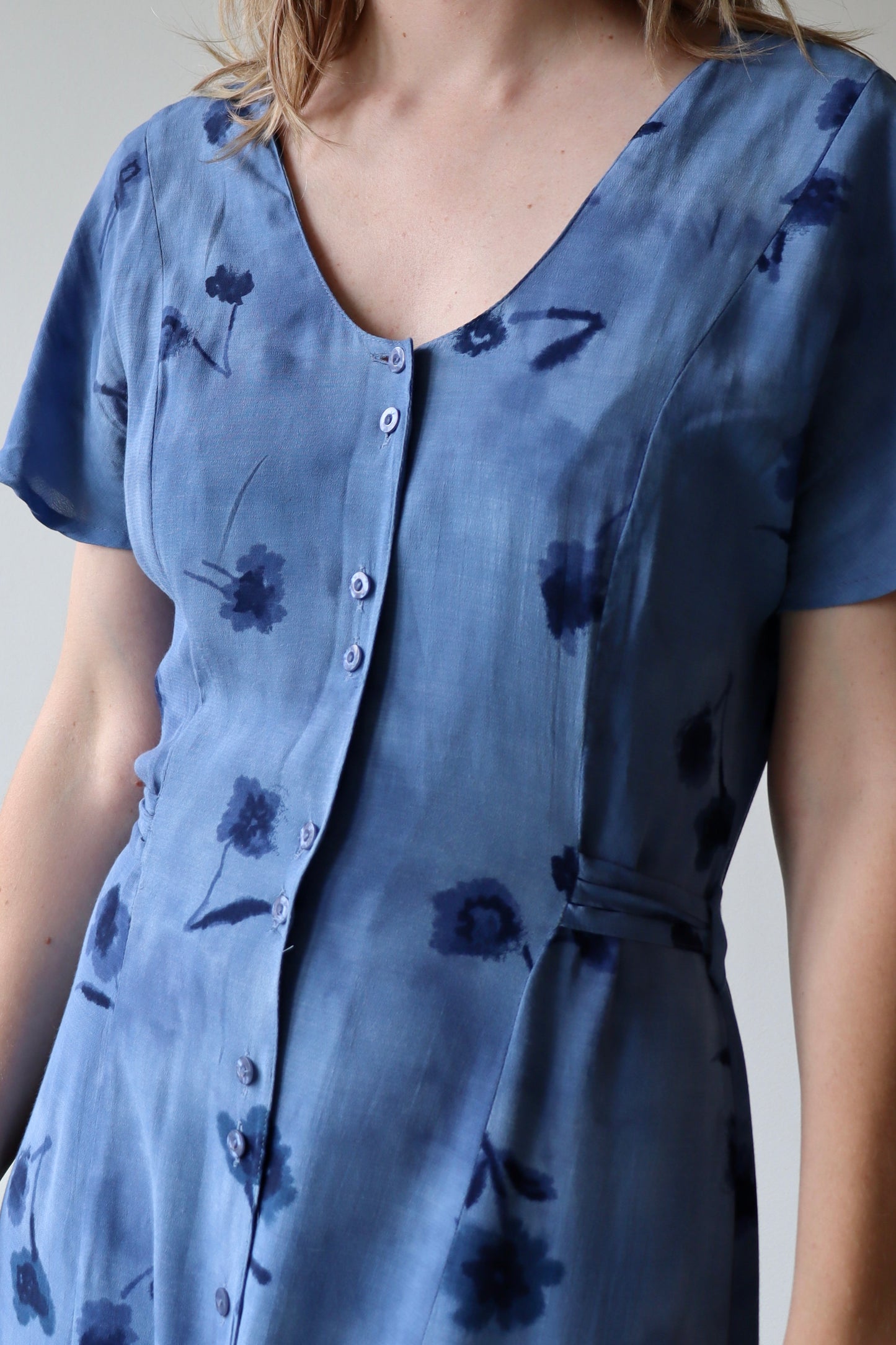 The Blue Flower - dress - S up to L