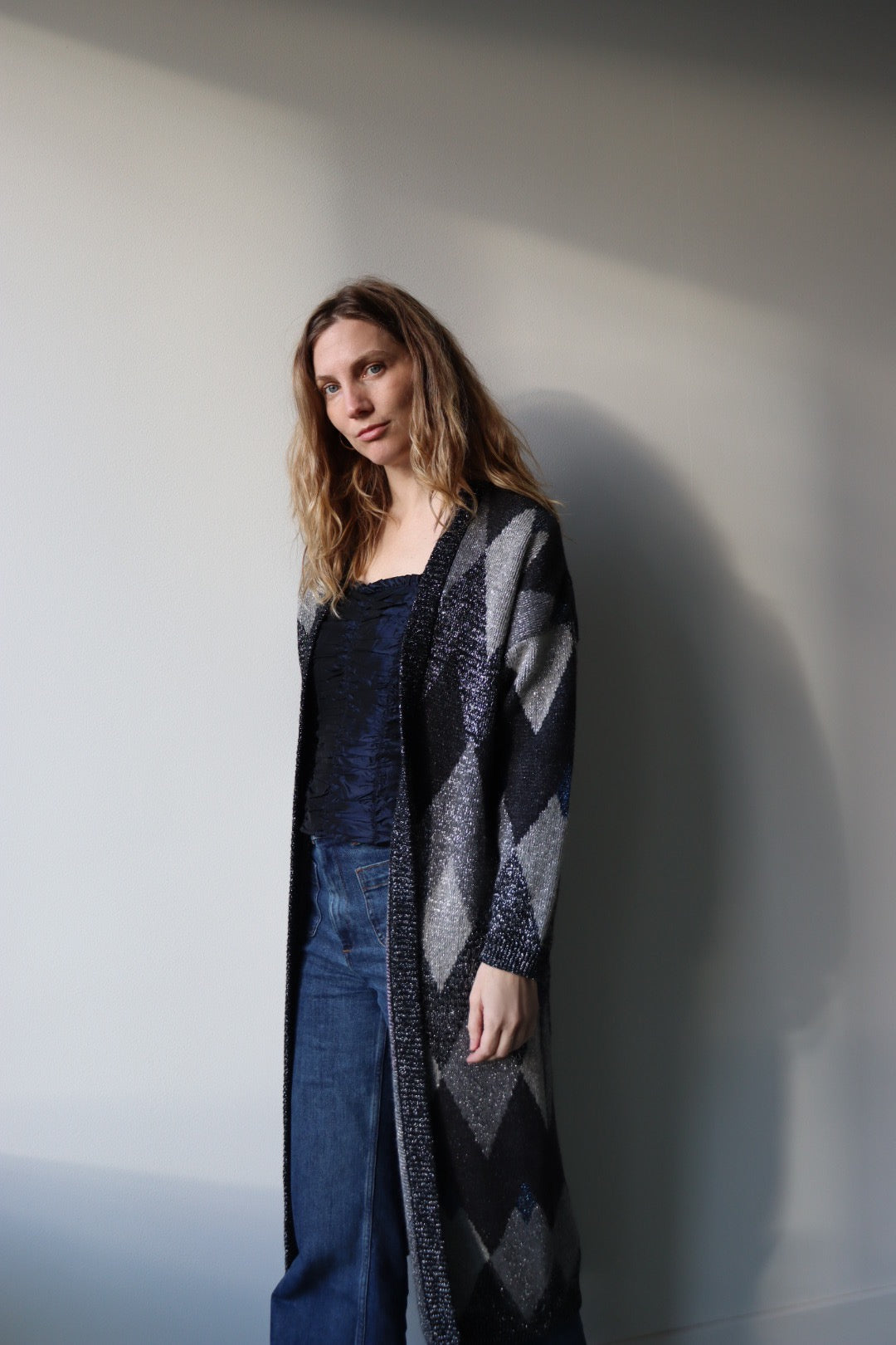 The Poi by Krizia Argyle - designer piece - S up to M