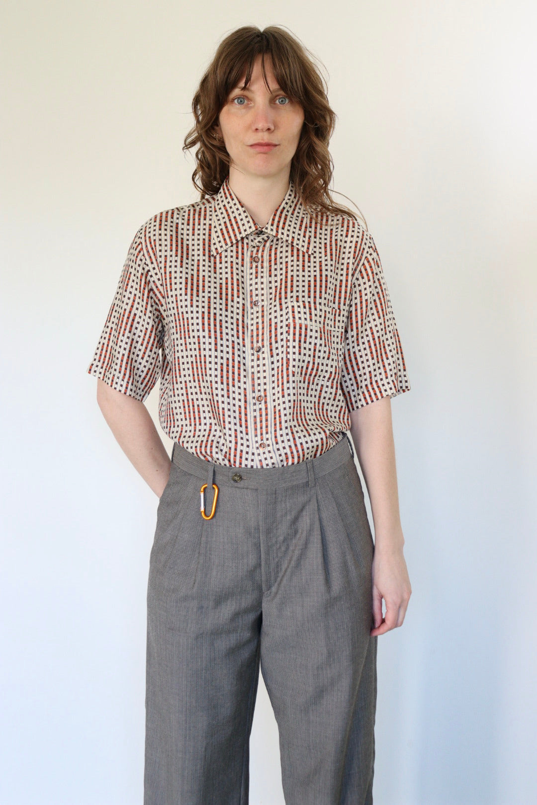 The Retro Silk - blouse - S up to L