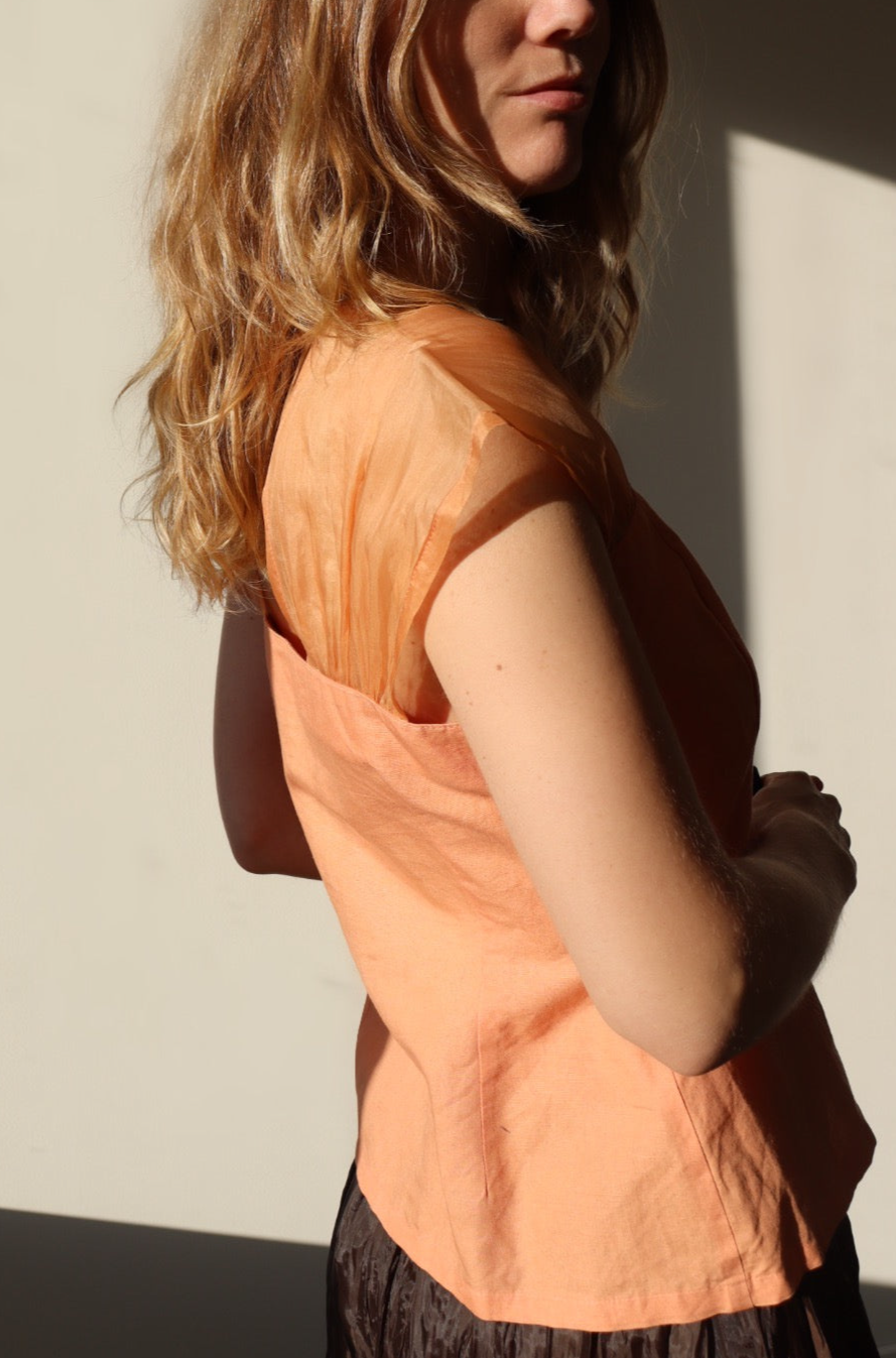 The See-trough Shoulder - top - S up to M