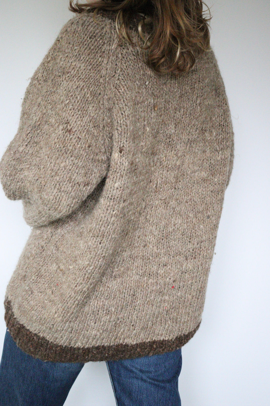 The Chunky Knit - vintage knitted sweater - S up to XL