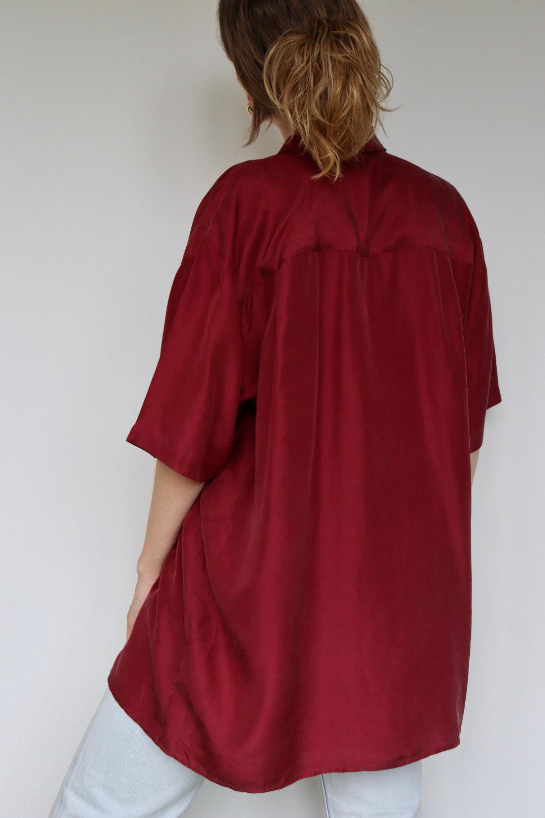 The Silk Merlot - blouse - S up to XXL