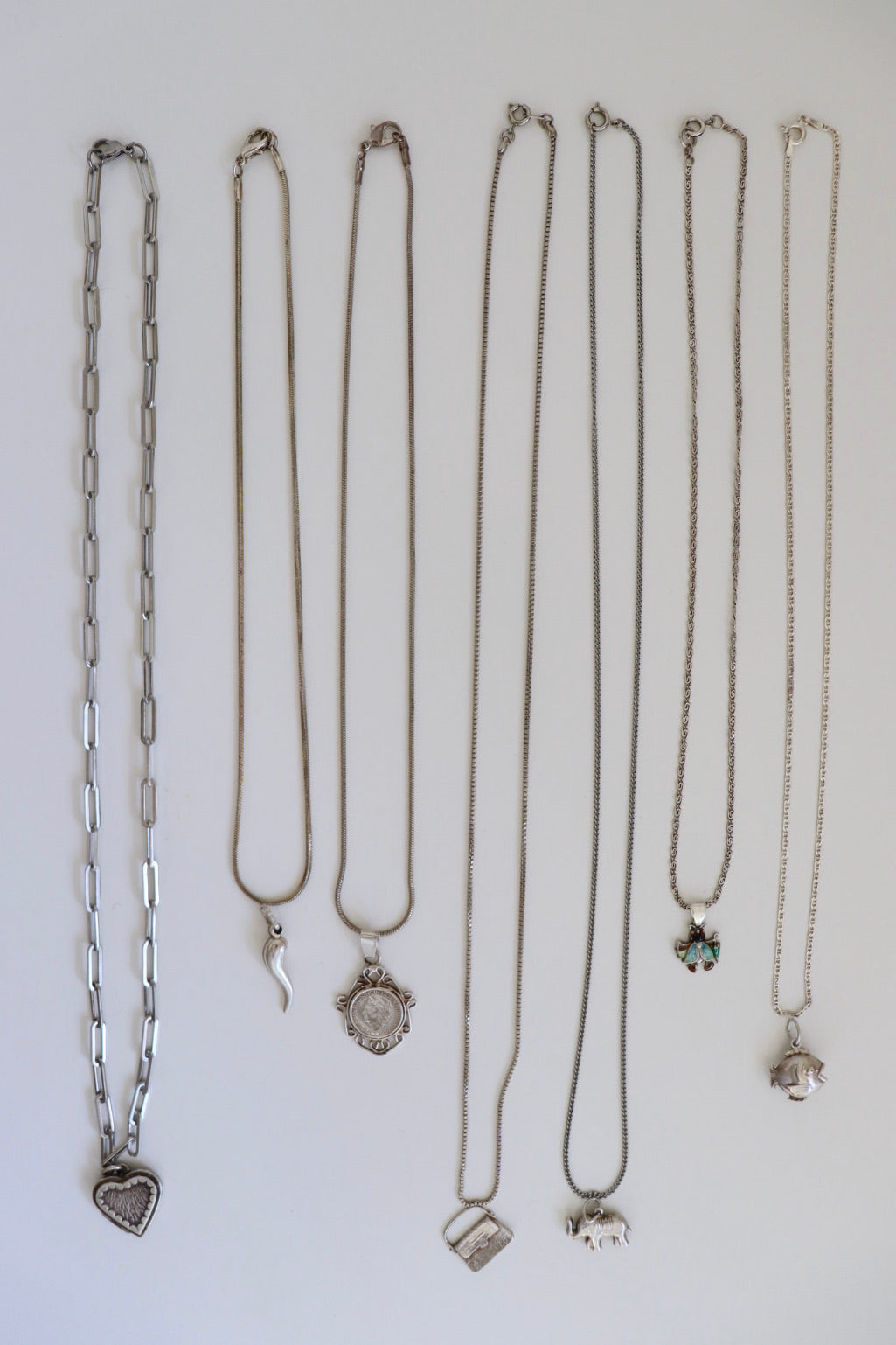 The Dromedary - vintage silver charm