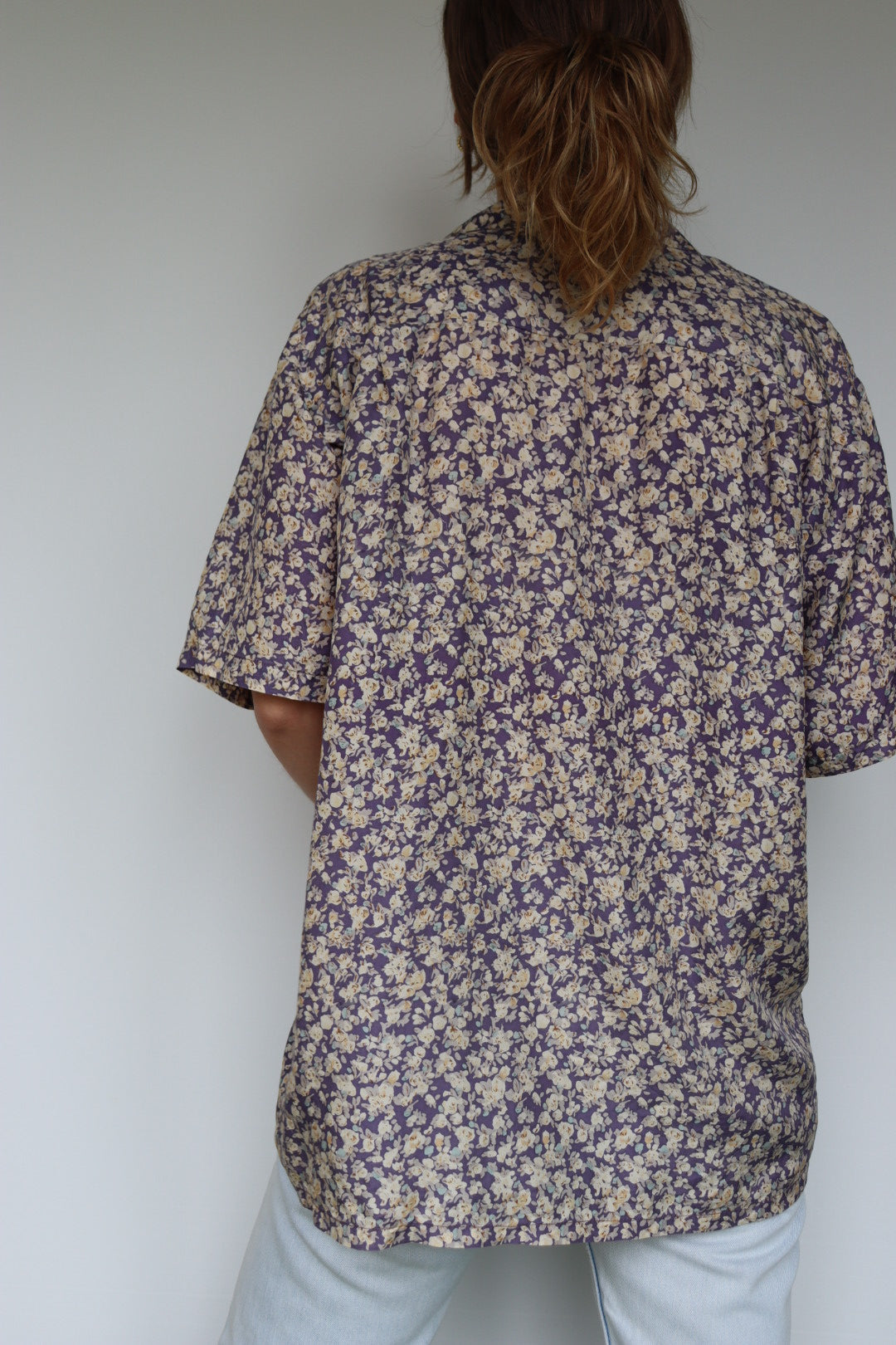 The Floral Silk - blouse - S up to XL