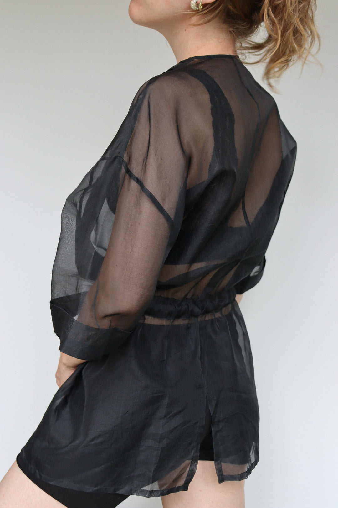 The Mesh Noir - top - S up to L