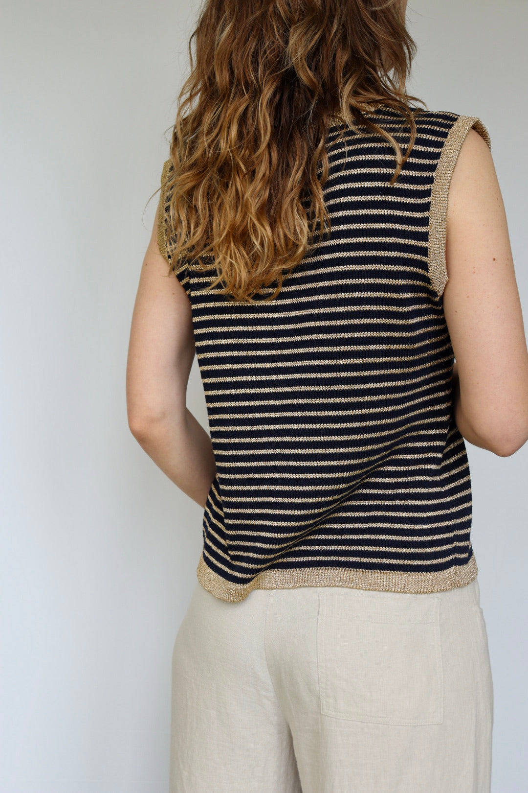 The Golden Horizon - spencer vest - S up to L