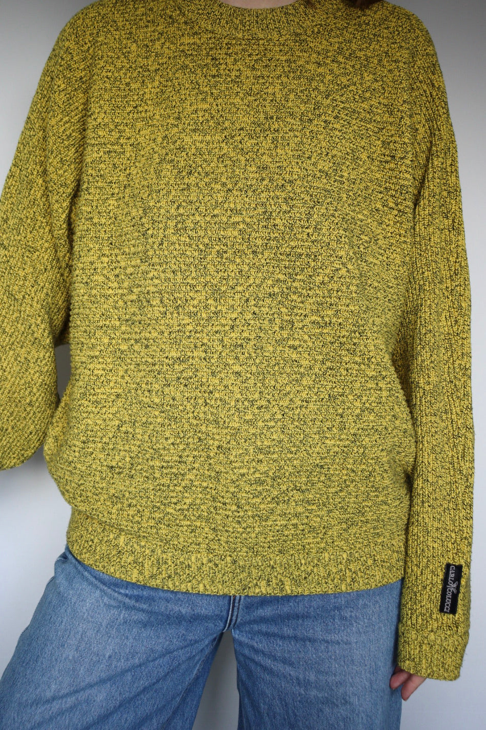 The Black Mustard - vintage Carlo Colucci sweater - S up to XL