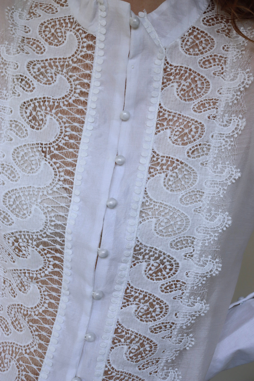 The Lovely Lace - blouse - S up to M/L
