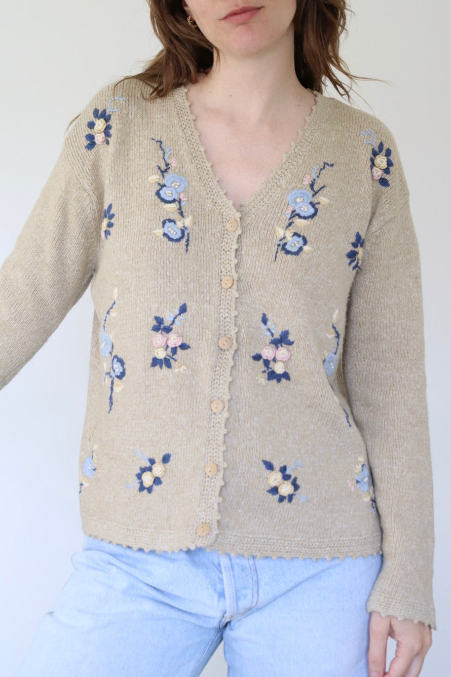 The Laura Ashley - Cardigan - S up to M/L