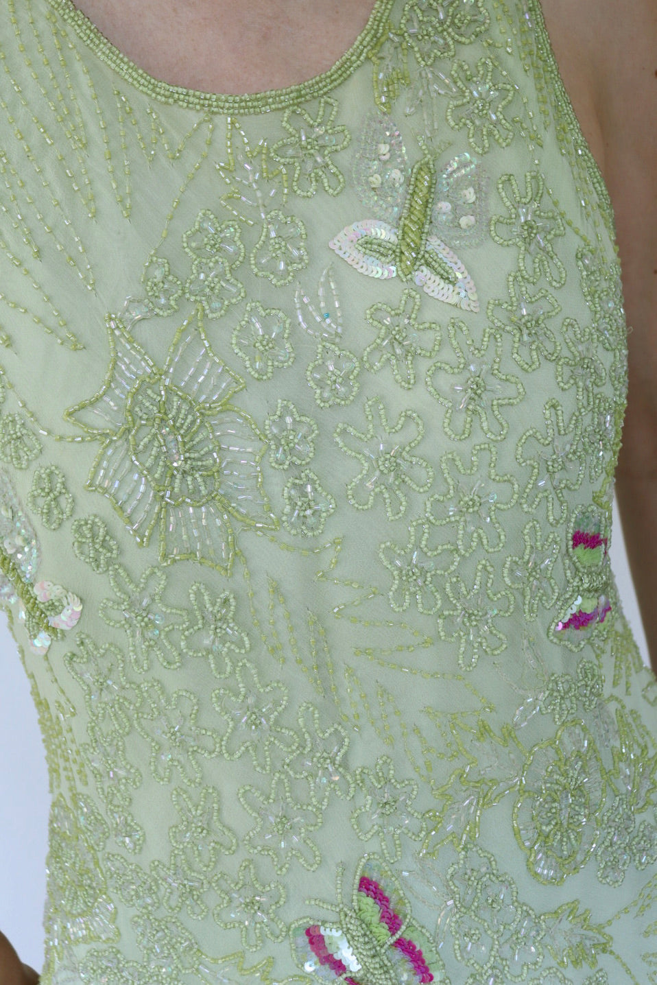 The Sparkling Garden - sequin top - S up to L