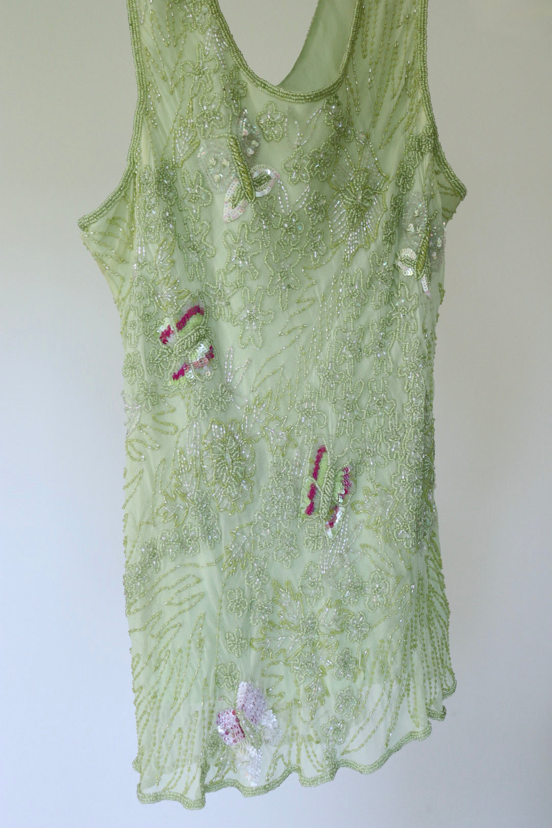 The Sparkling Garden - sequin top - S up to L