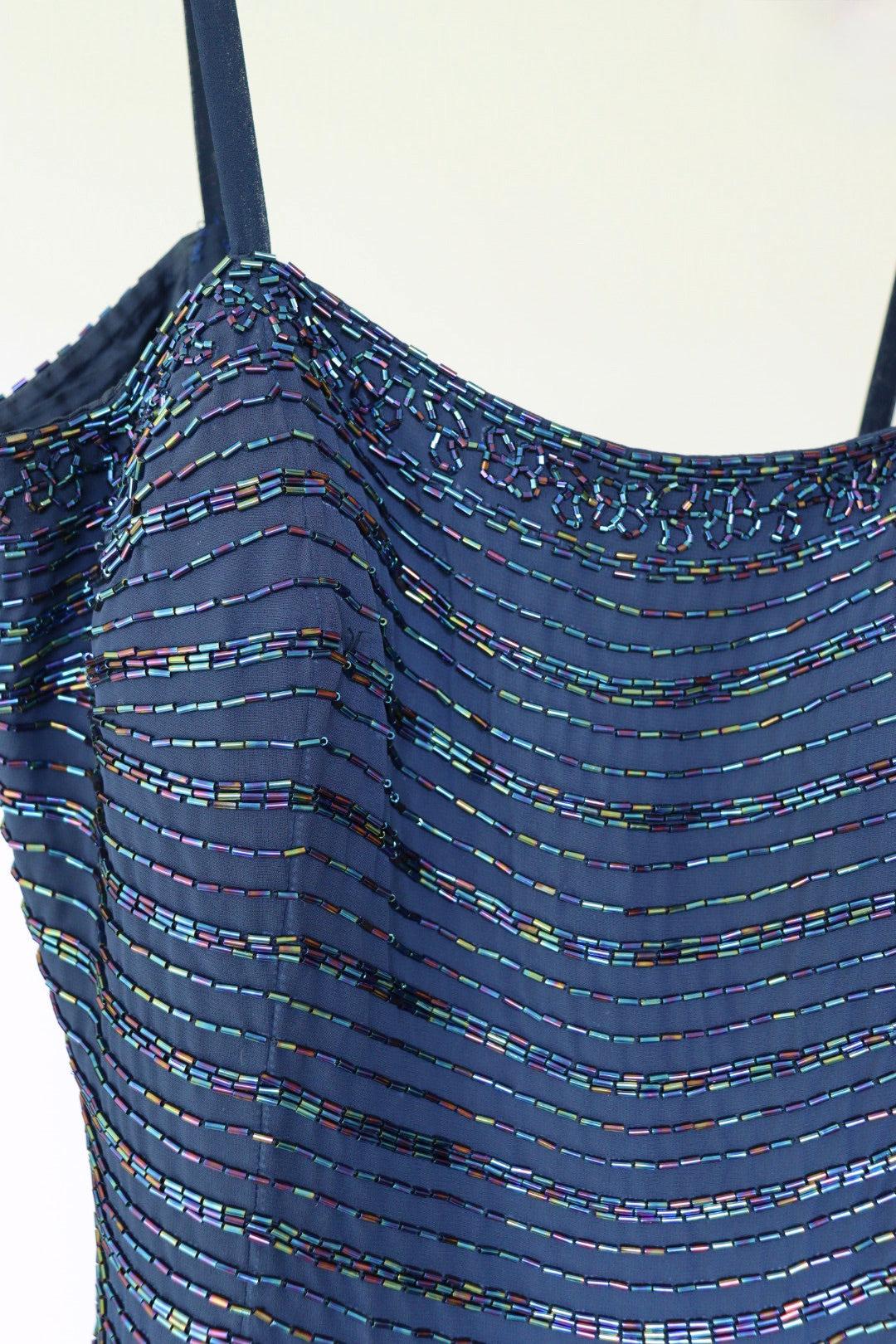 The Glistening Waves - sequin top - M up to XL