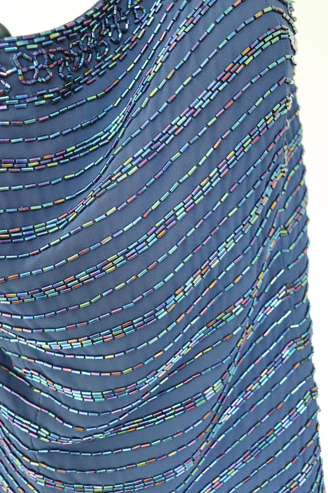The Glistening Waves - sequin top - M up to XL