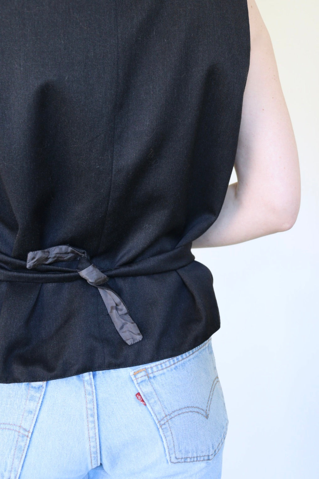 The Classic Gilet - vintage waistcoat top - S up to L