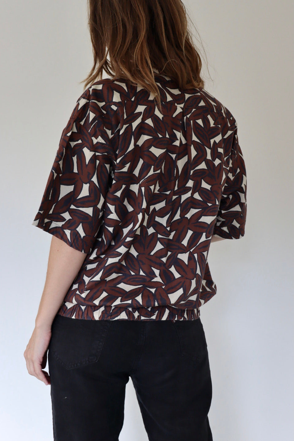 The Brown Leaves - blouse - S up to XL