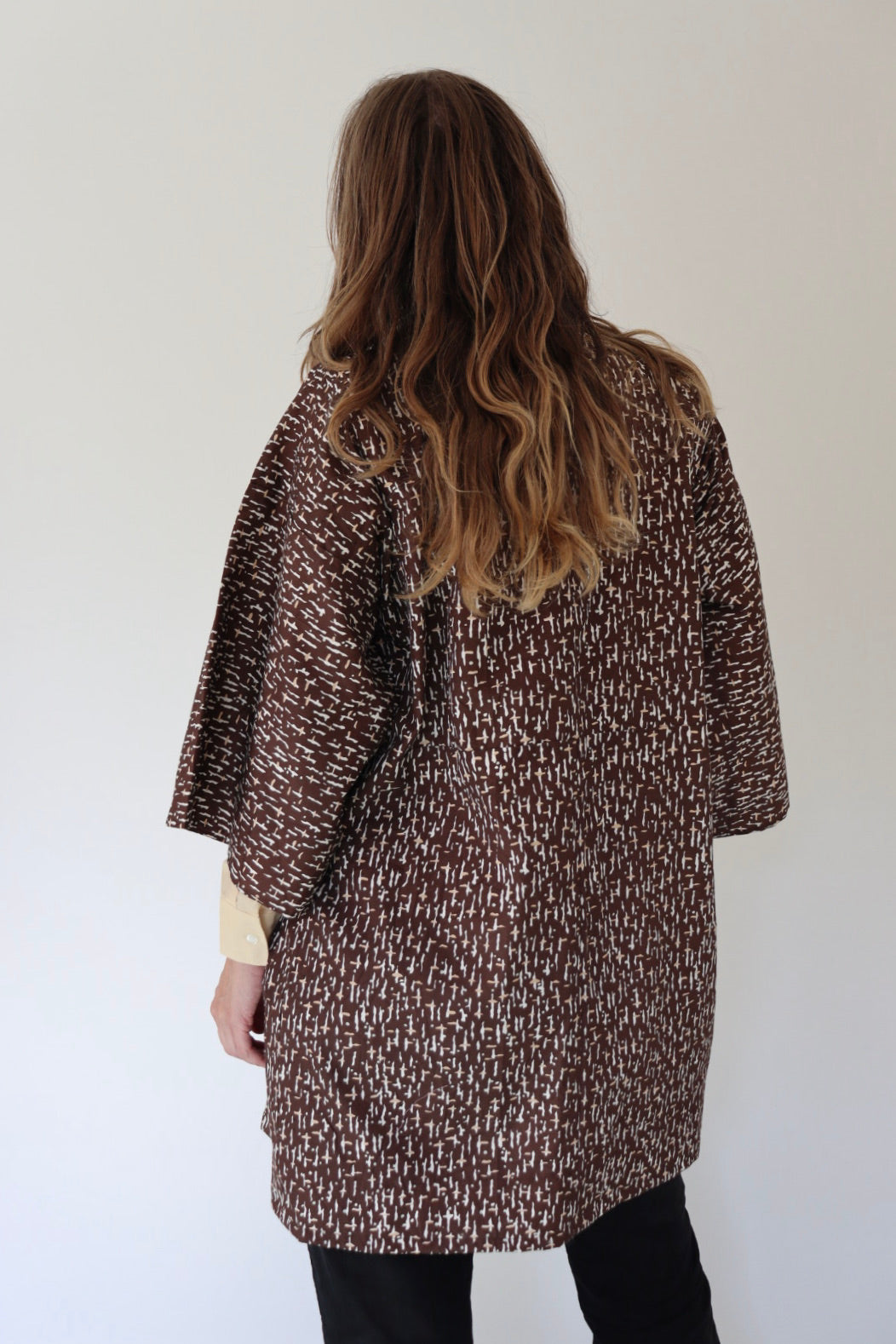 The Reworked Kimono Brown - cardigan - S up to XL
