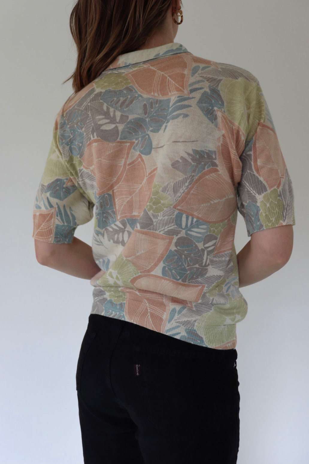 The Botanical Peach - polo - S up to M