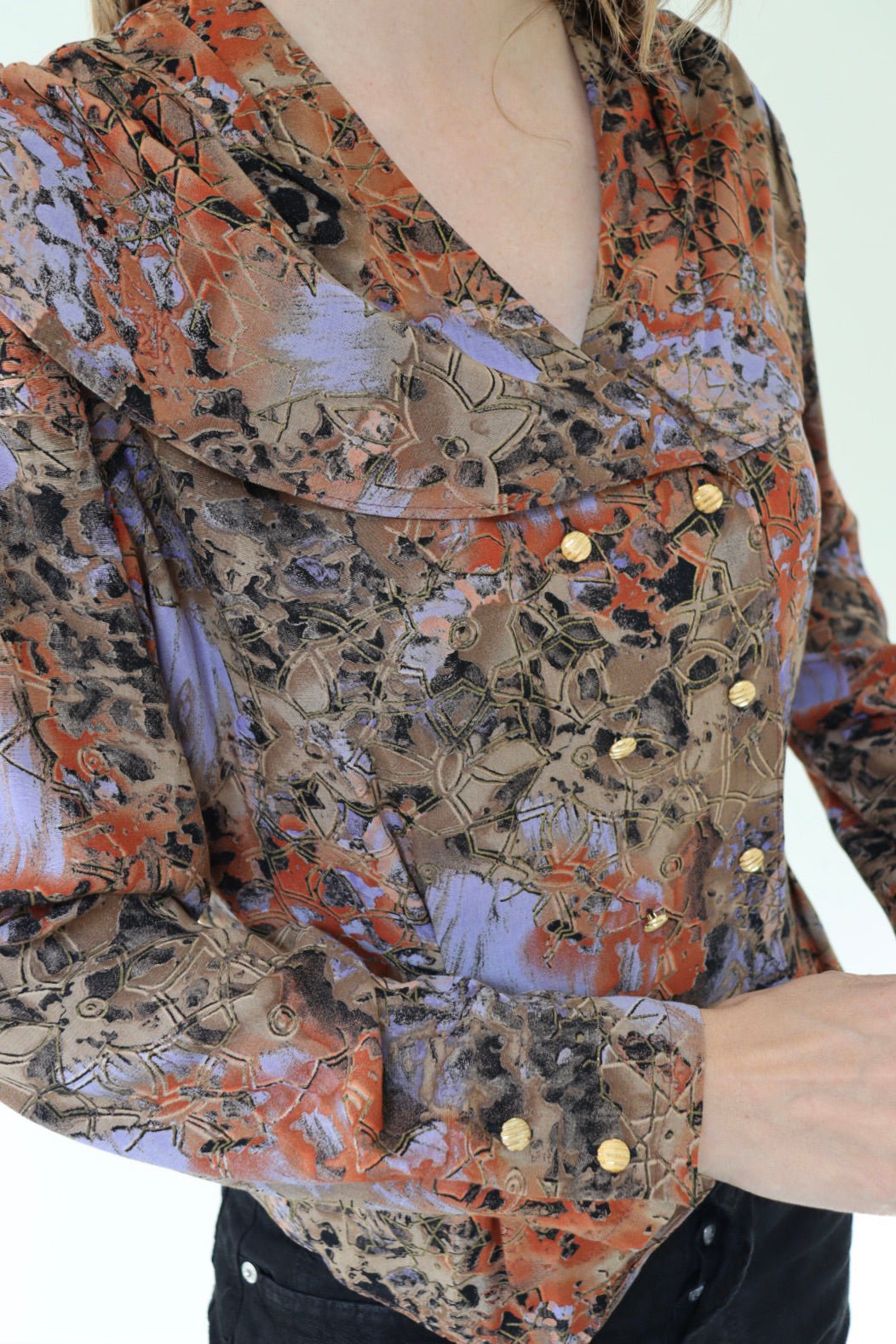 The Double Buttons - blouse - S up to L