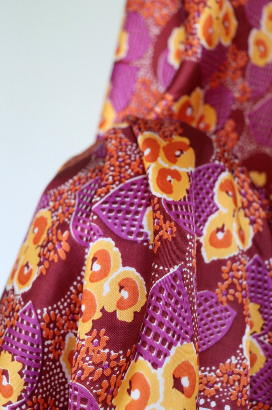 The Floral Fiesta - square scarf