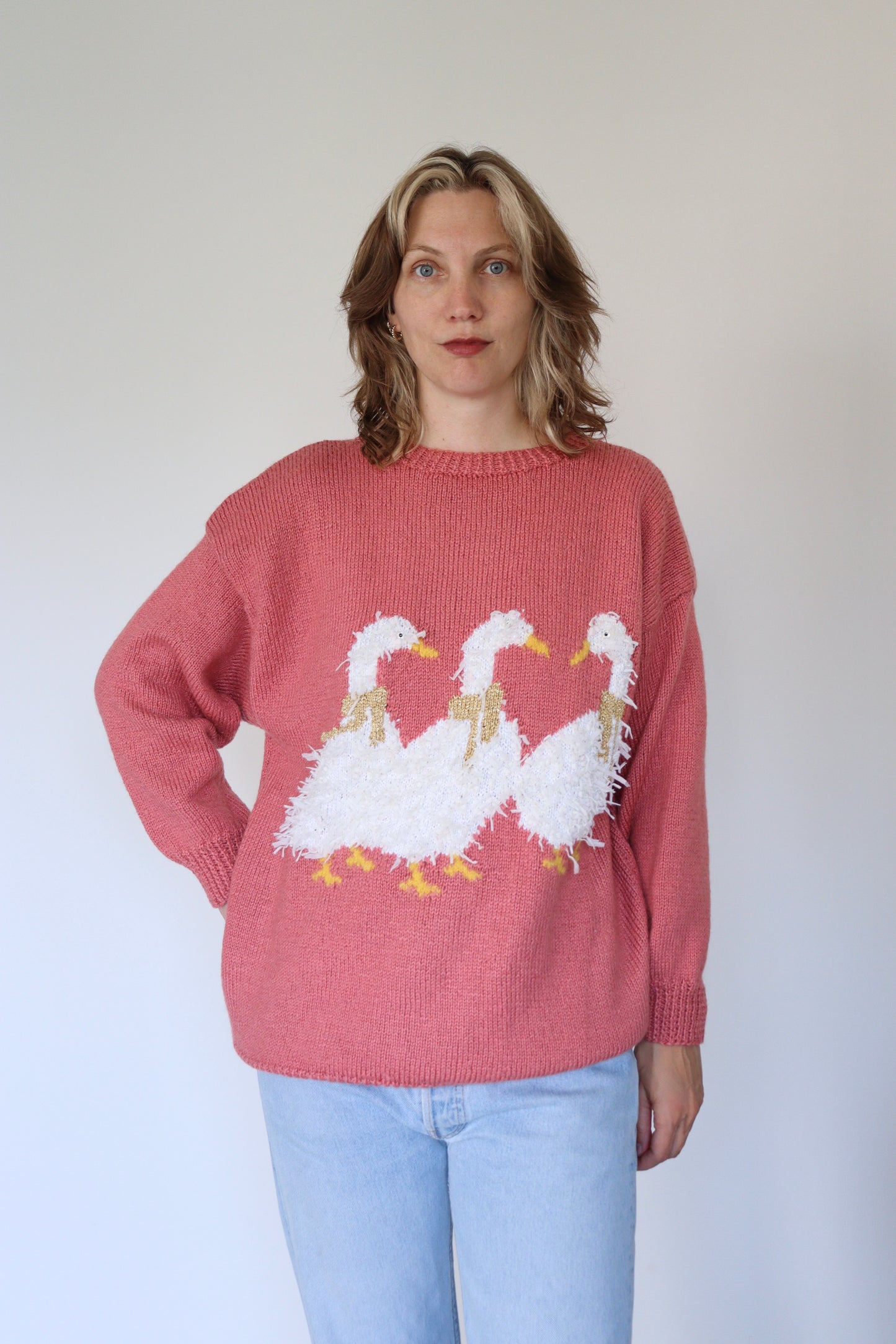 The Three Geese - sweater - S up to L