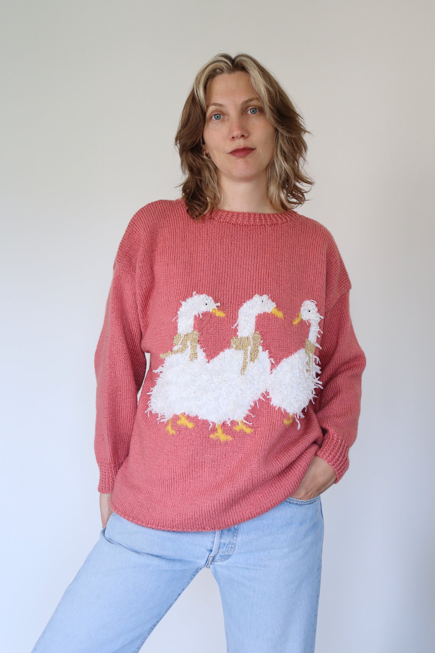 The Three Geese - sweater - S up to L