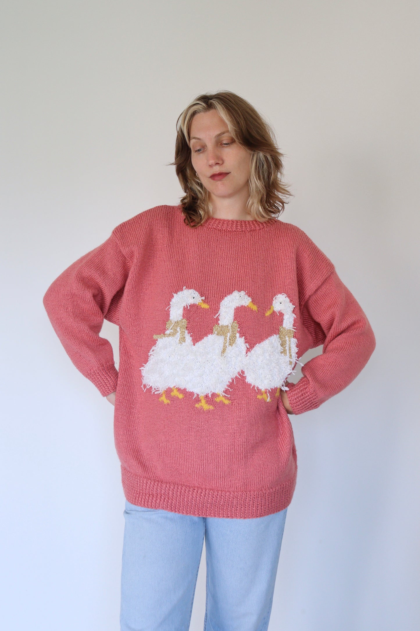 The Three Geese - sweater - S up to L