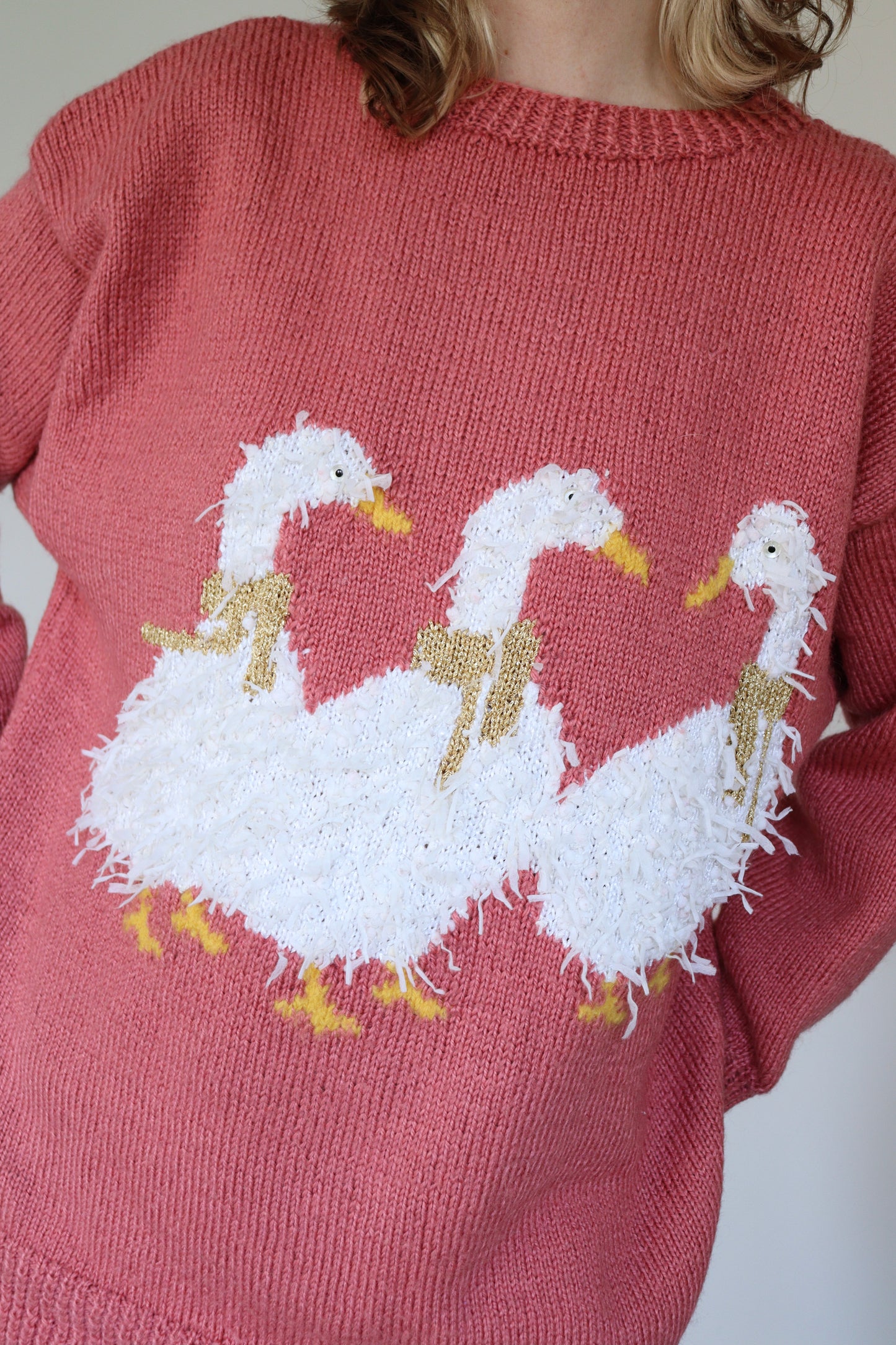 The Three Geese - sweater - S up to L