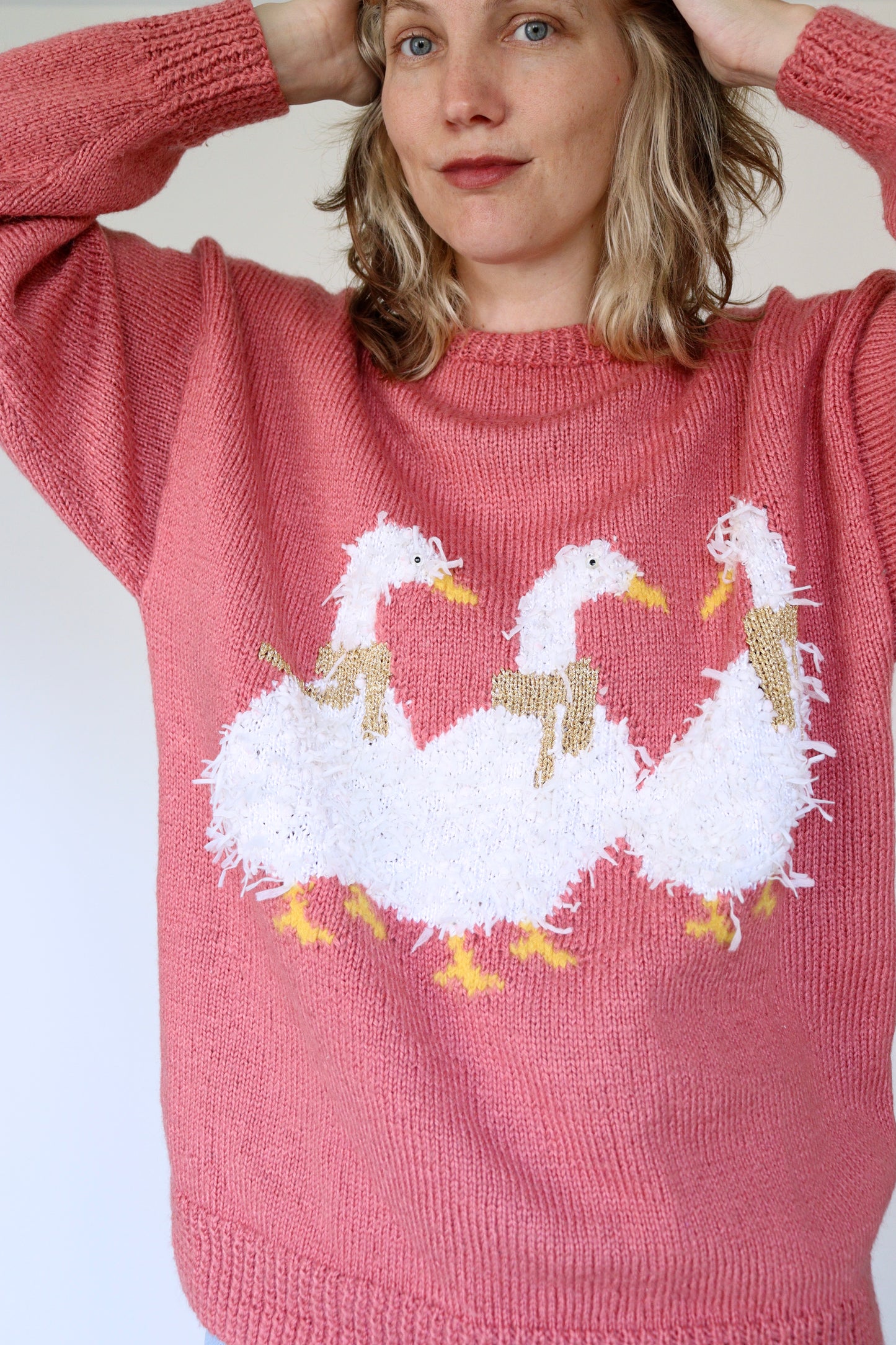 The Three Geese - sweater - S up to L
