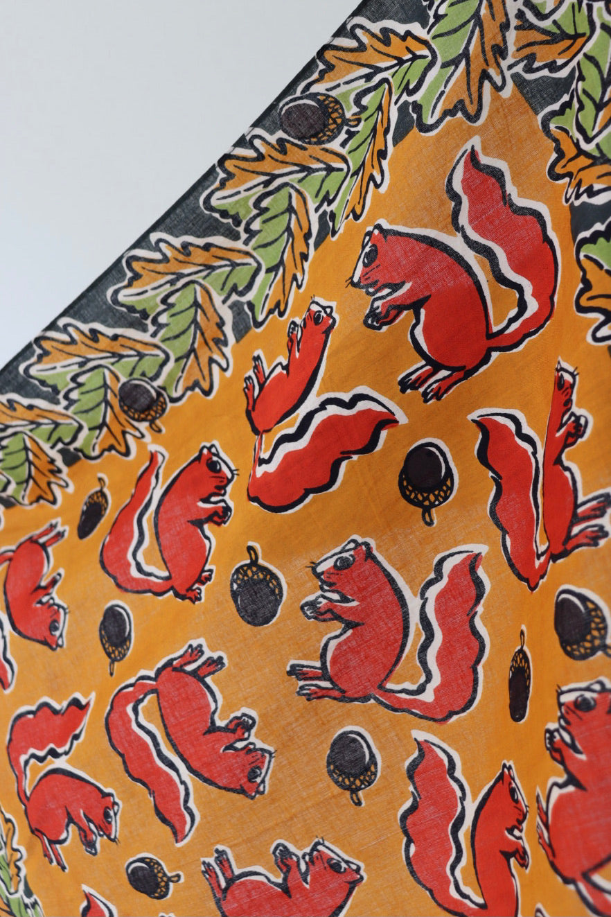 The Square Squirrel - bandana / scarf