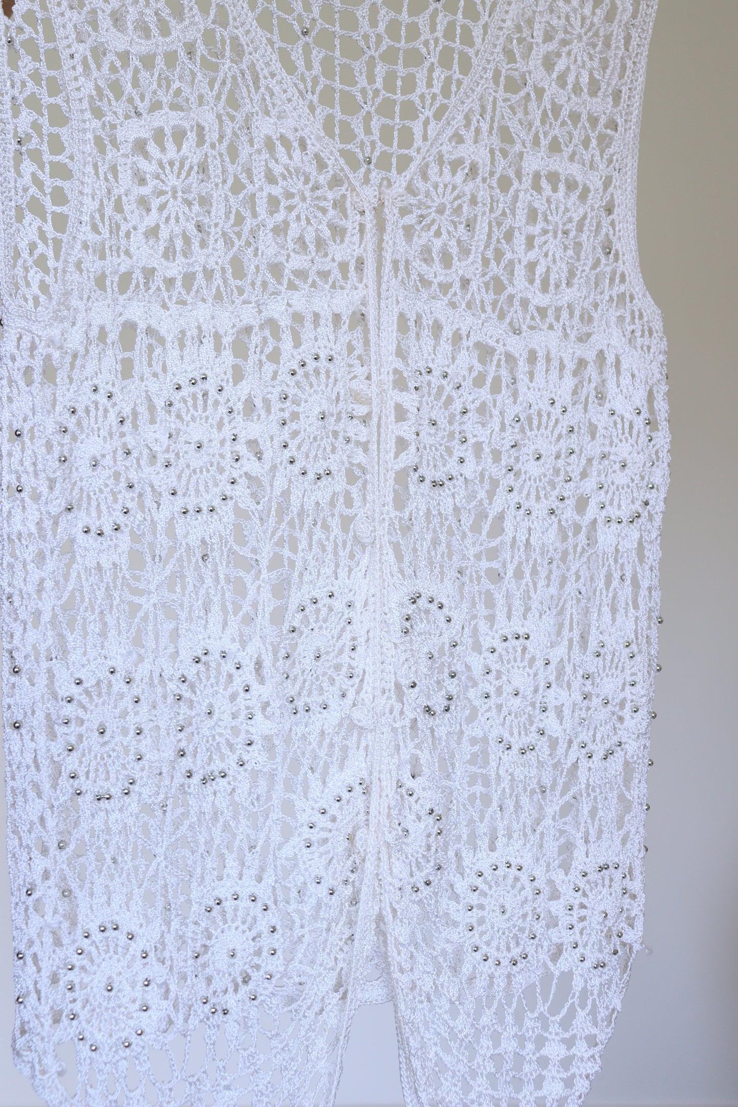 The Crochet Gilet - waistcoat - S up to M/L