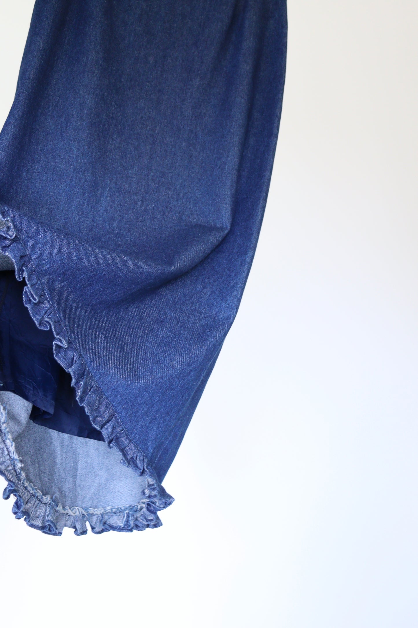 The Jeans Ruffle - skirt - S up to M
