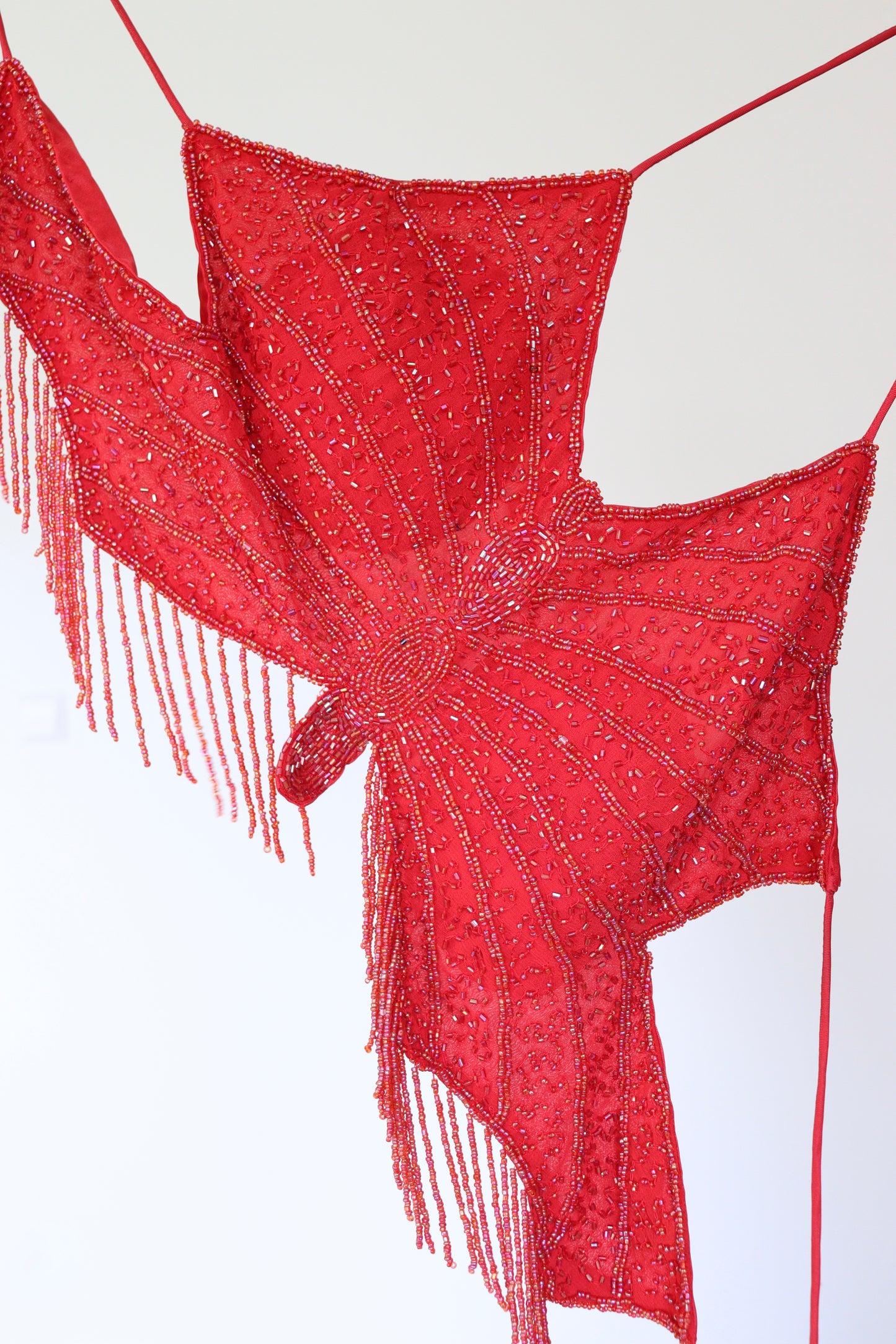 The Sparkling Butterfly - sequin top - S up to M/L