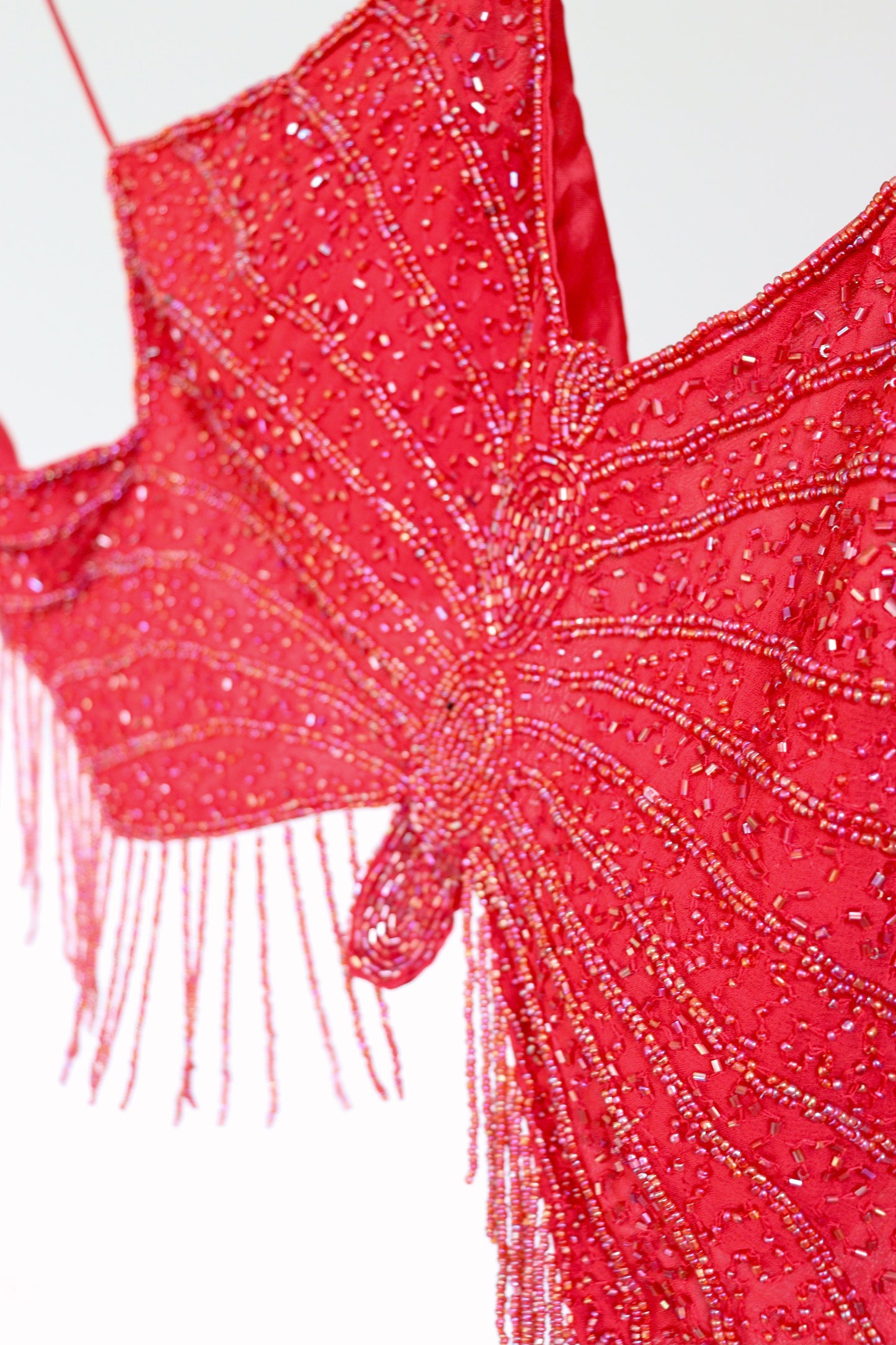 The Sparkling Butterfly - sequin top - S up to M/L