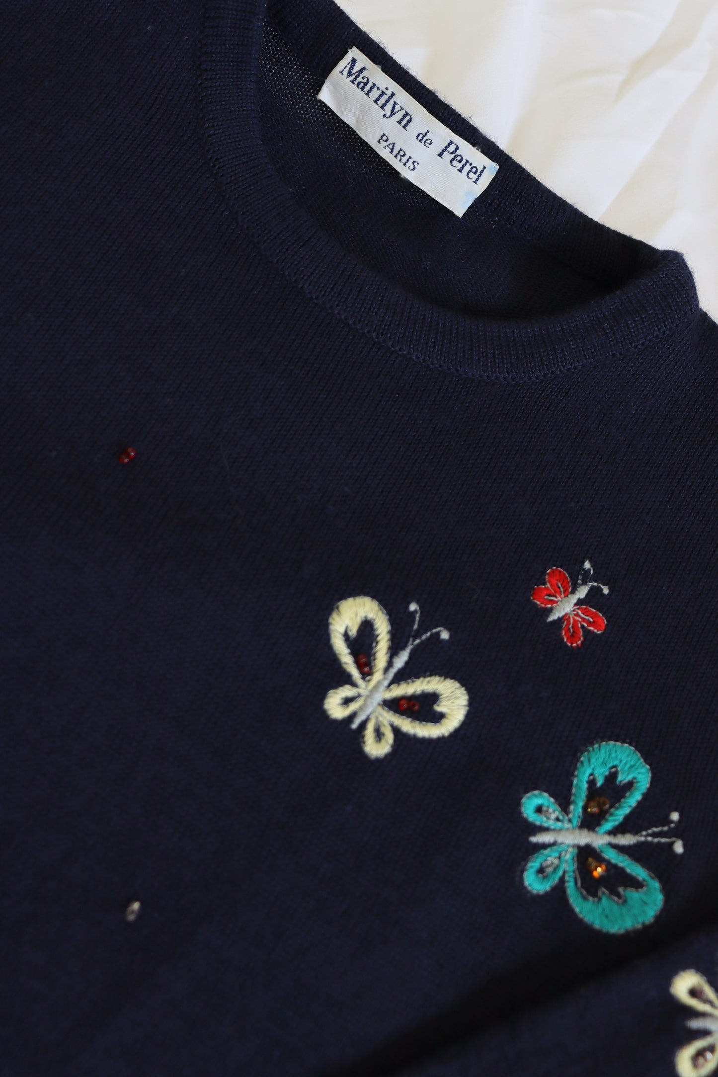 The Beads & Butterflies - sweater - S up to M