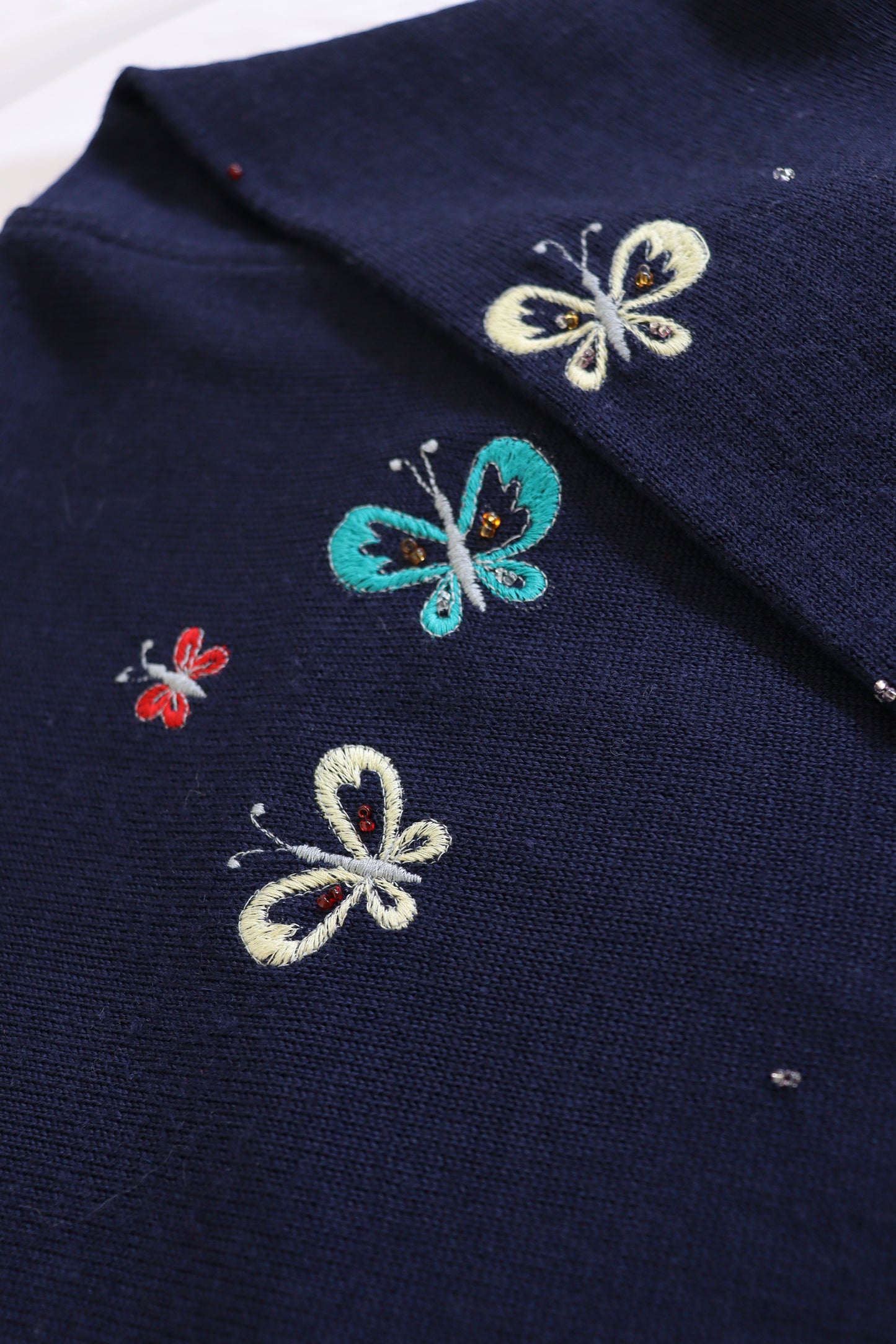 The Beads & Butterflies - sweater - S up to M
