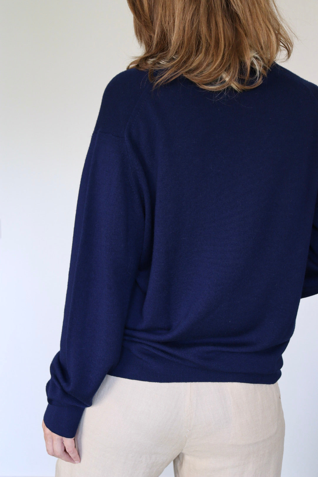 The Blue V - sweater - S up to L