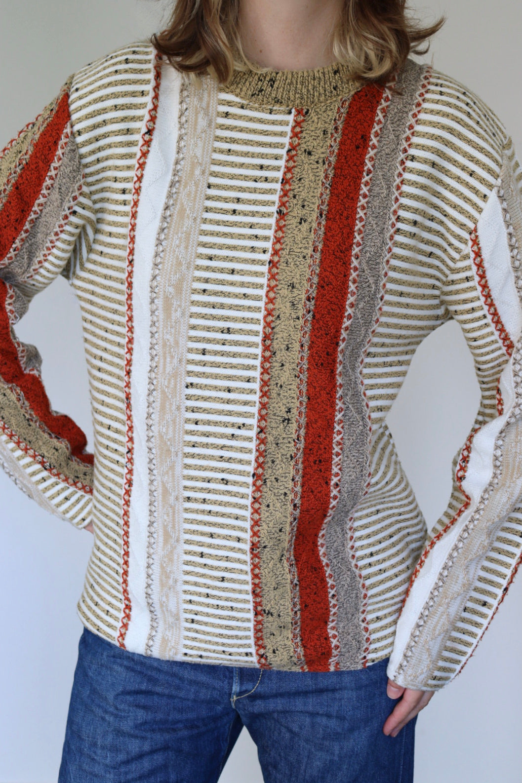 The Stripy Sweat - sweater - S up to L