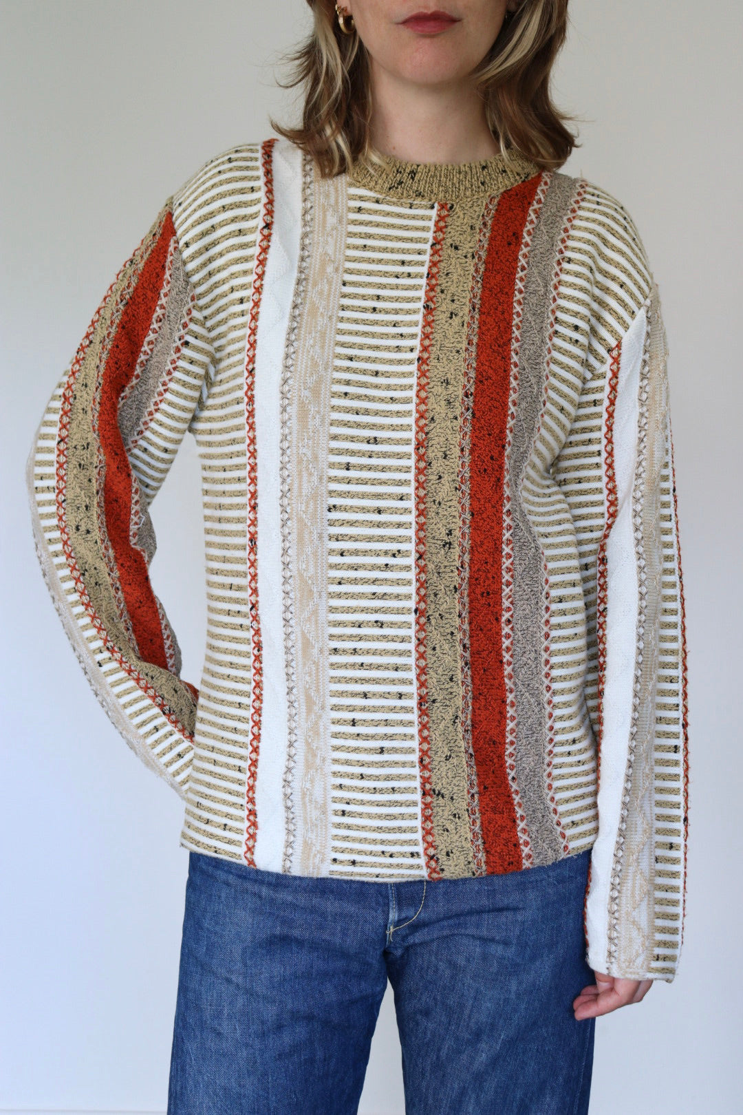 The Stripy Sweat - sweater - S up to L