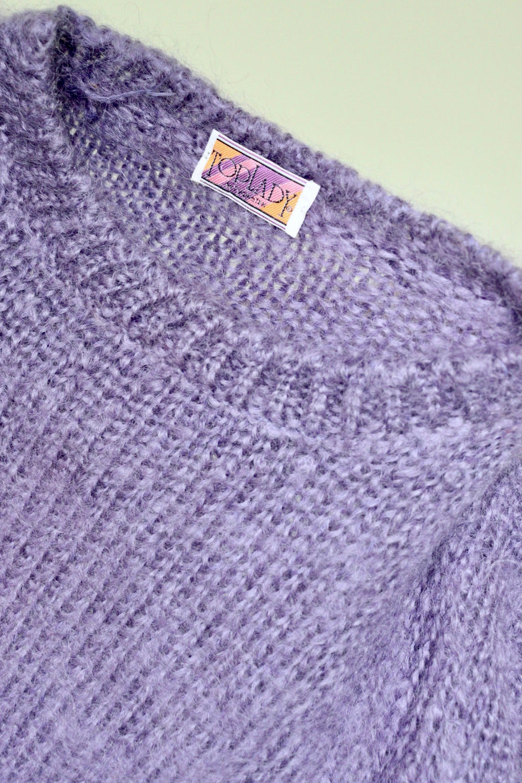 The Lavender Lady - mohair sweater - S up to L