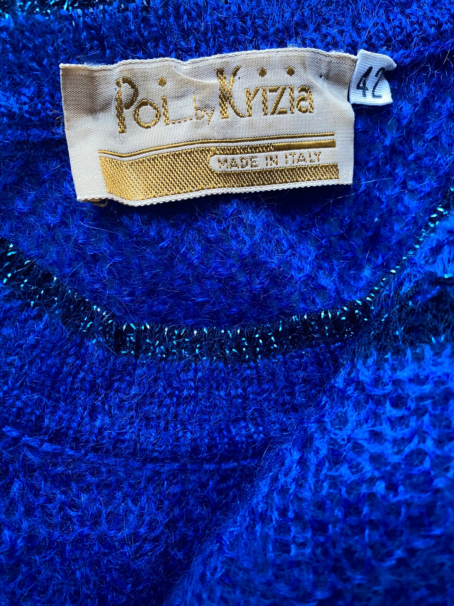 The Poi by Krizia Lines - designer piece - sweater - S up to L