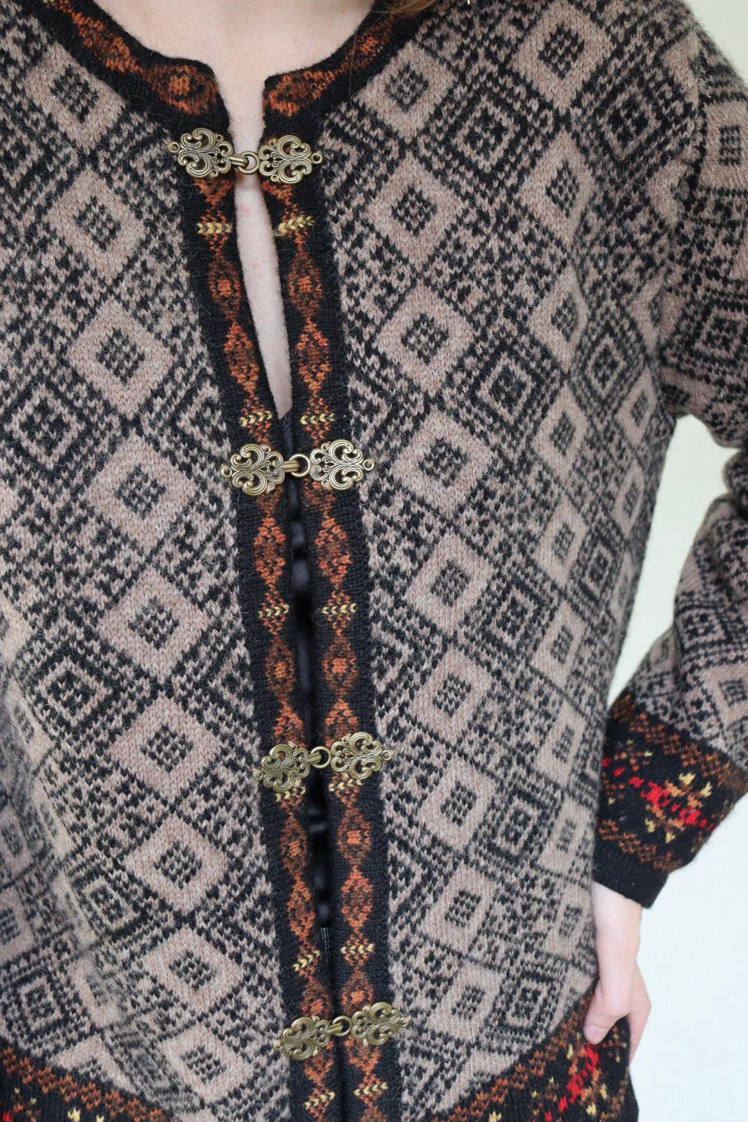 The Nordic Susan - cardigan - S up to M