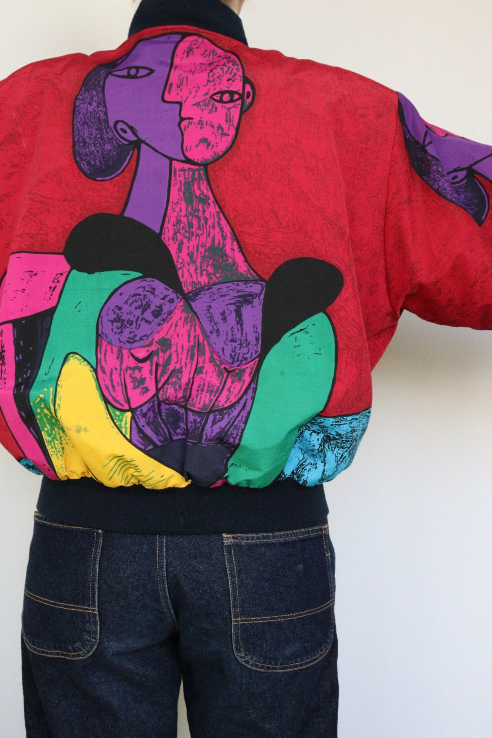 The Picasso Bomber - vintage jacket - S up to M/L