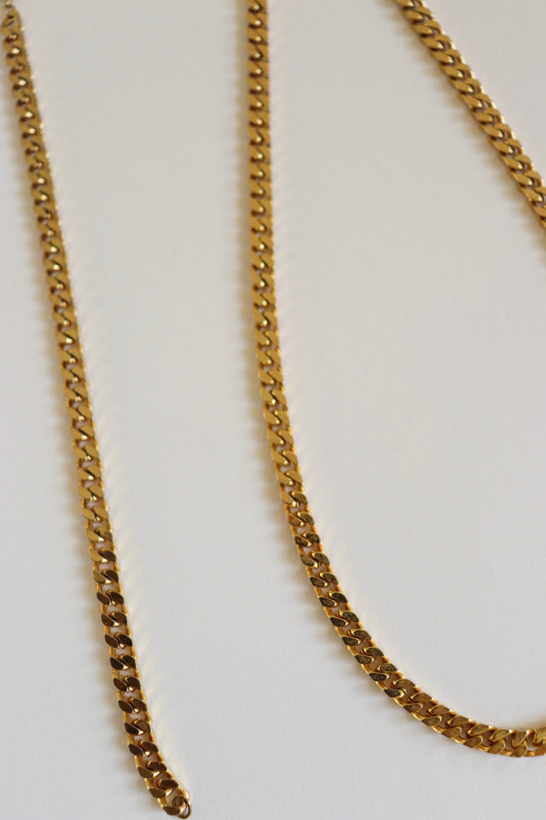 The Golden Duo - necklace and matching bracelet