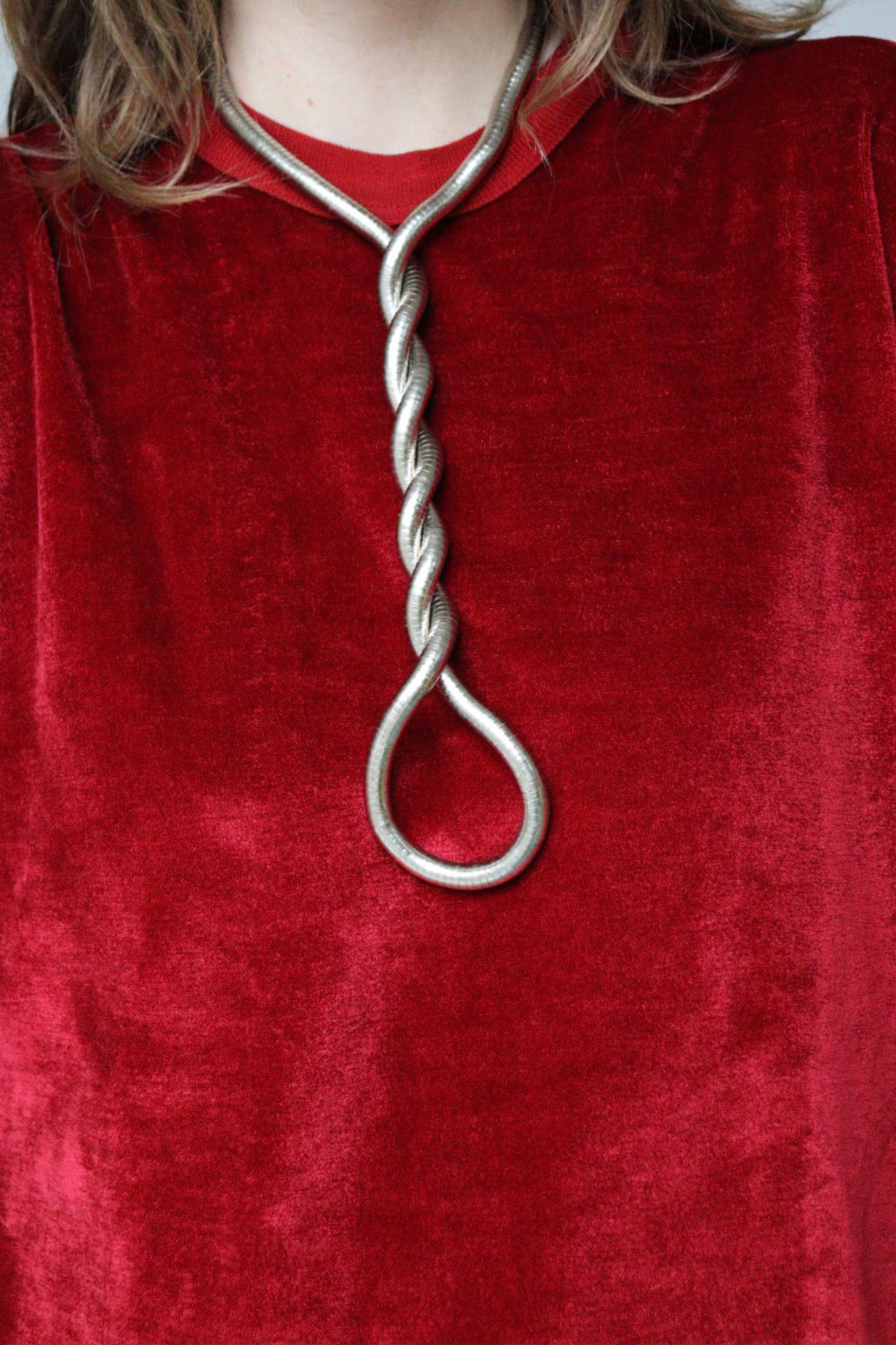 The Silver Snake - necklace / bracelet