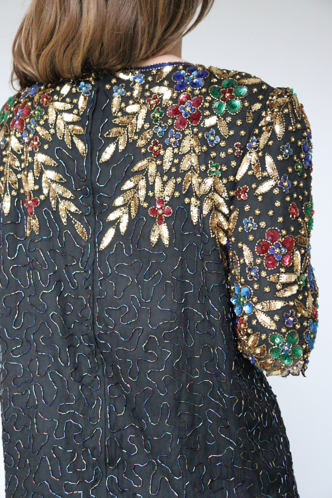 The Flower Spark - sequin top - S up to L